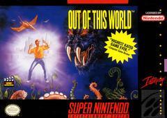 Nintendo SNES Out of this World [Loose Game/System/Item]